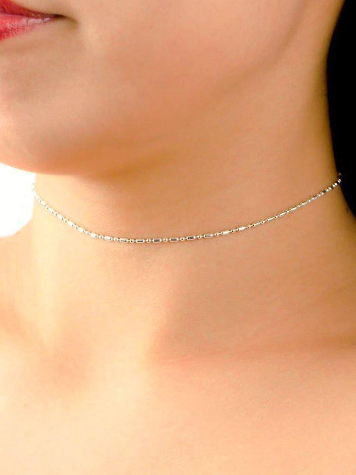 Cecilia Dainty Necklace - 925 Sterling SilverAnniversary GiftBackUpItemsLunai Jewelry