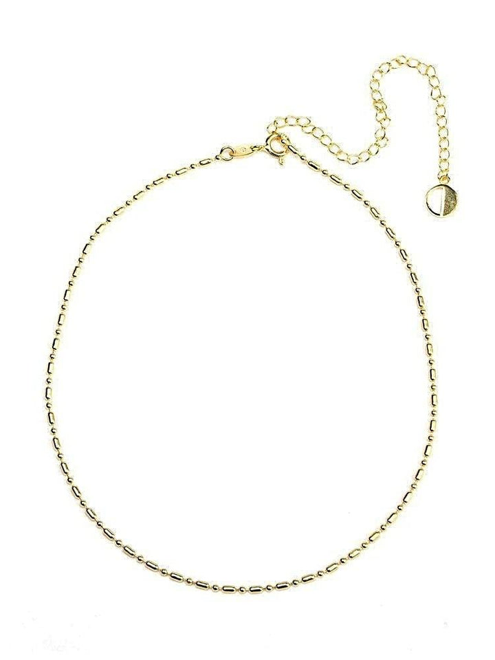 Cecilia Dainty Necklace - 24K Gold PlatedAnniversary GiftBackUpItemsLunai Jewelry