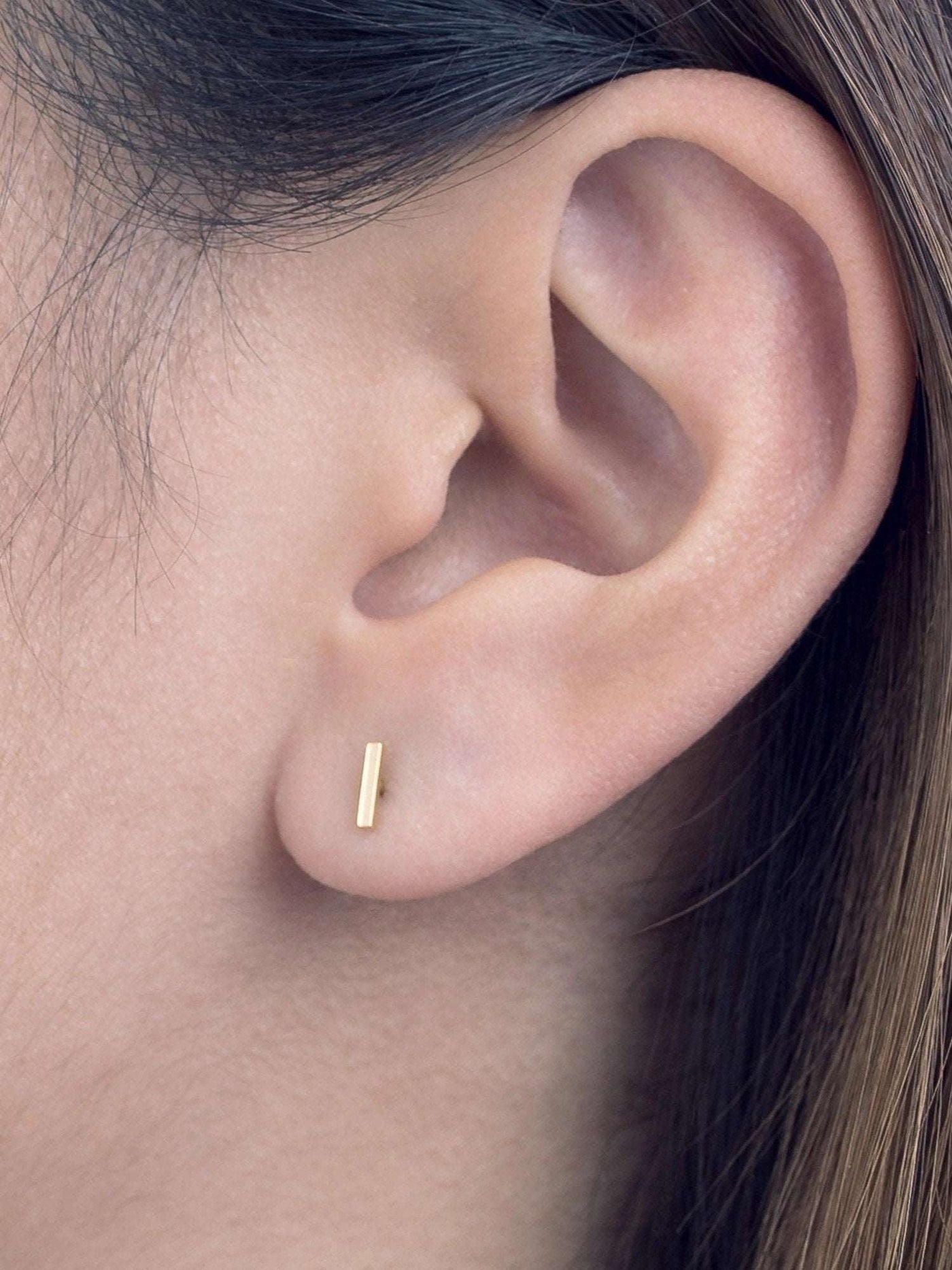 Cesilie Small Stud Earrings - 14K Gold FilledBackUpItemsBirthday GiftLunai Jewelry