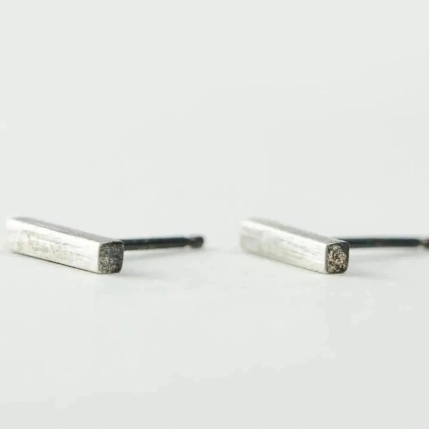 Cesilie Small Stud Earrings - Oxidized SilverBackUpItemsBirthday GiftLunai Jewelry