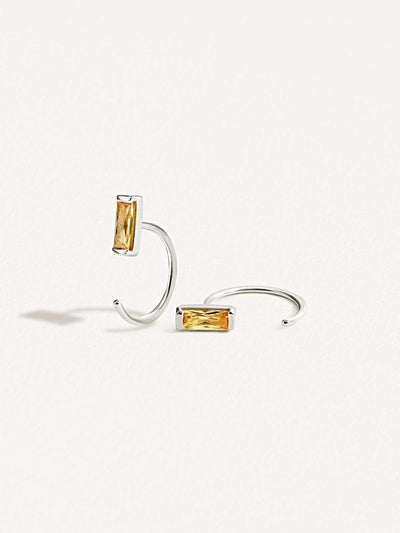 Charlotte Hoop Earrings - 18K Rose Gold PlatedBackUpItemsBirthstone JewelryLunai Jewelry