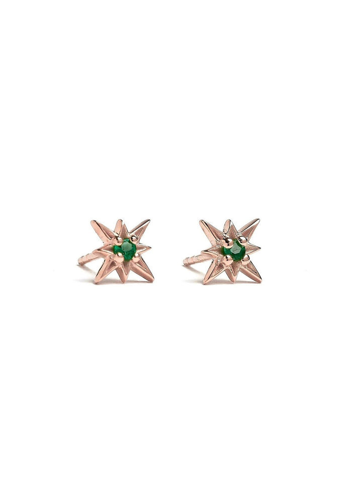 Constance Stud Earrings - 18K Rose Gold PlatedAnniversary GiftBackUpItemsLunai Jewelry