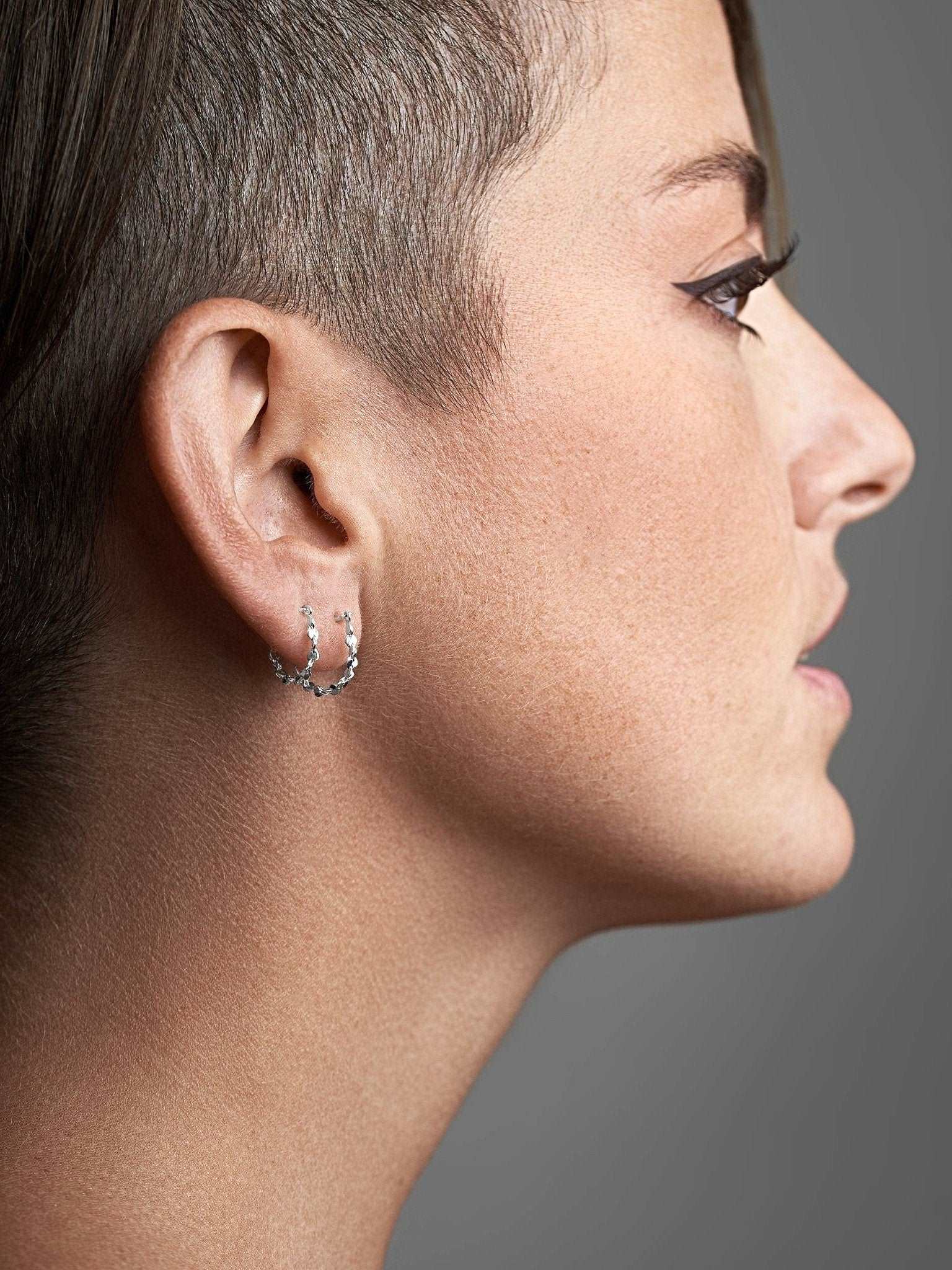 Dafang Chain Earrings - 24K Gold Plated11BackUpItemsBlack Friday GiftLunai Jewelry