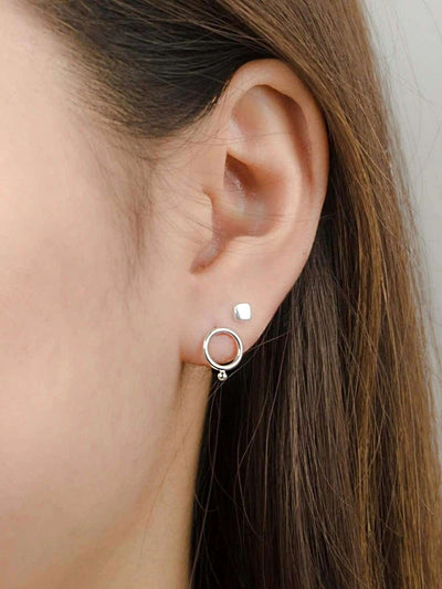 Darea Stud Earrings - 925 Sterling SilverBackUpItemsBridal JewelryLunai Jewelry