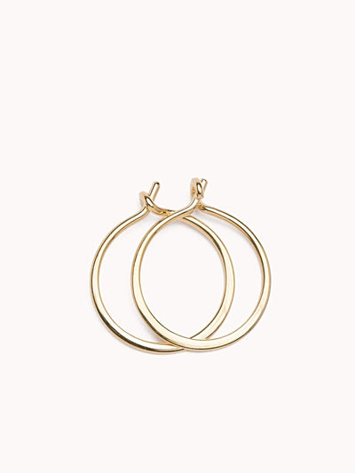 Deepa Hoop Earrings - 18K Rose Gold PlatedBackUpItemsBlack Friday JewelryLunai Jewelry