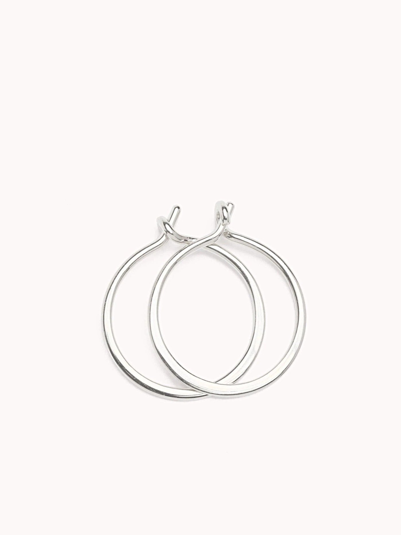 Deepa Hoop Earrings - 925 Silver OxideBackUpItemsBlack Friday JewelryLunai Jewelry