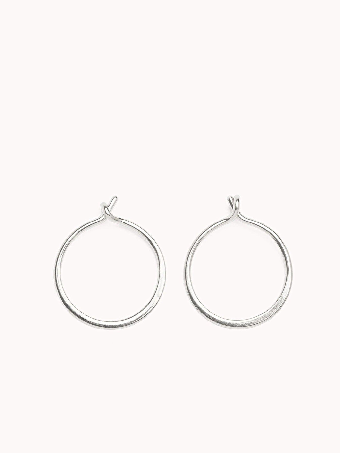 Deepa Hoop Earrings - 925 Sterling SilverBackUpItemsBlack Friday JewelryLunai Jewelry