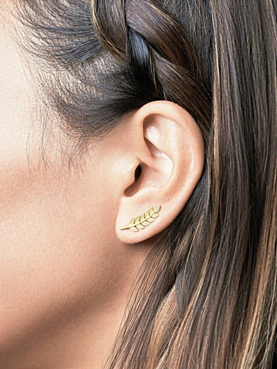 Diantha Ear Climber Earrings - 925 Sterling SilverPairBackUpItemsChristmas GiftLunai Jewelry