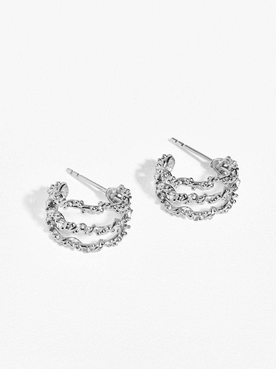 Emyl Gold Hoop Earrings - Pair925 Sterling SilverChunky hoop EarringsCircle EarringsLunai Jewelry