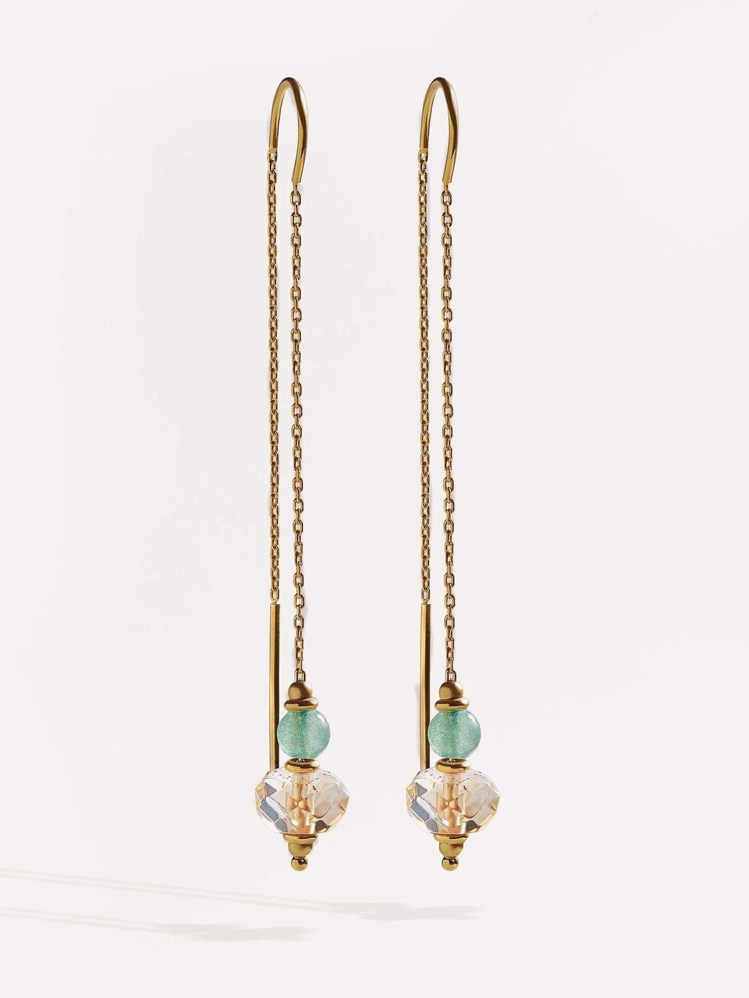 Estelita Gold Threader Earrings - alt earringsbest gift for herLunai Jewelry