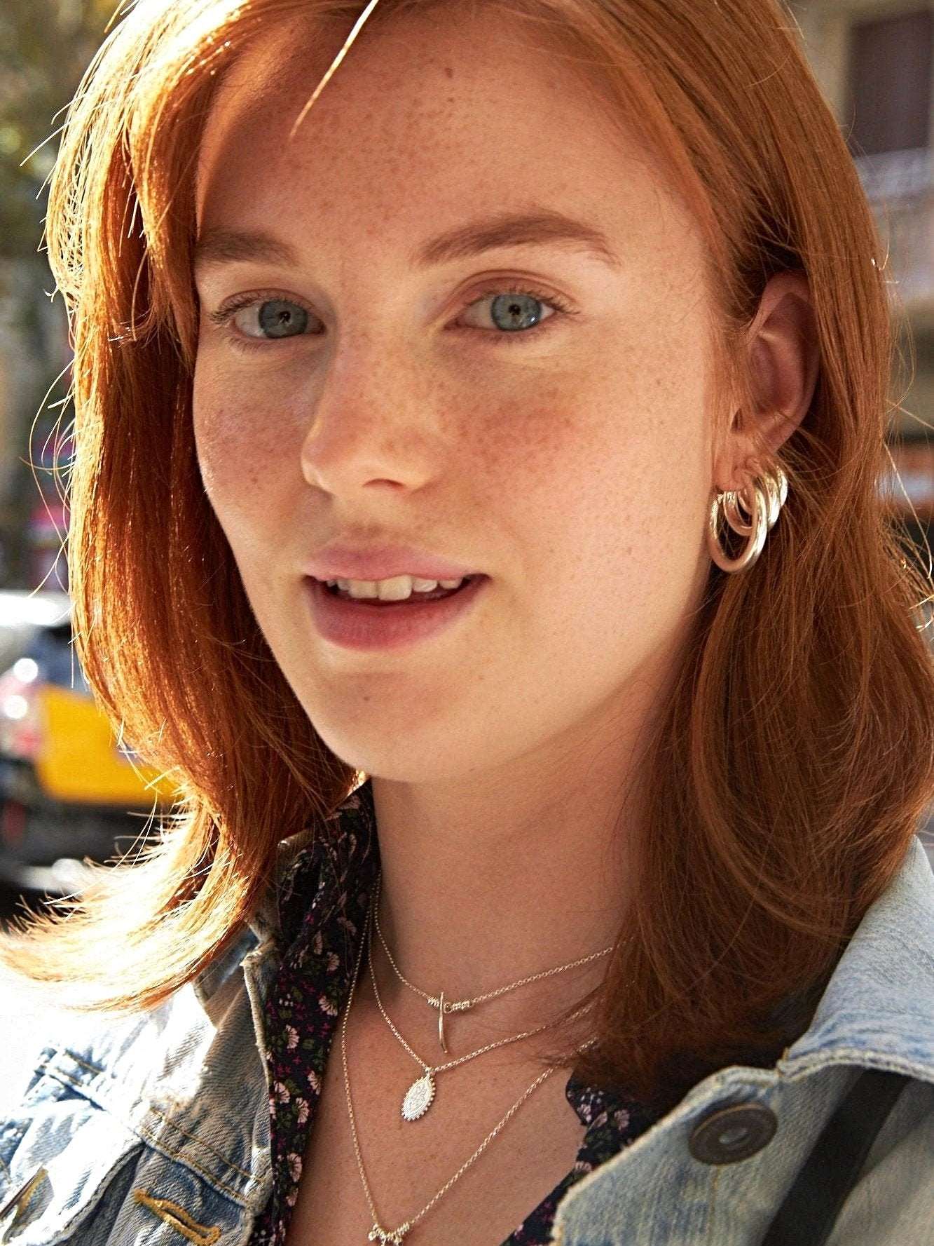 Filipa Hoop Earrings - 18K Rose Gold PlatedBackUpItemsChunky Gold HoopsLunai Jewelry