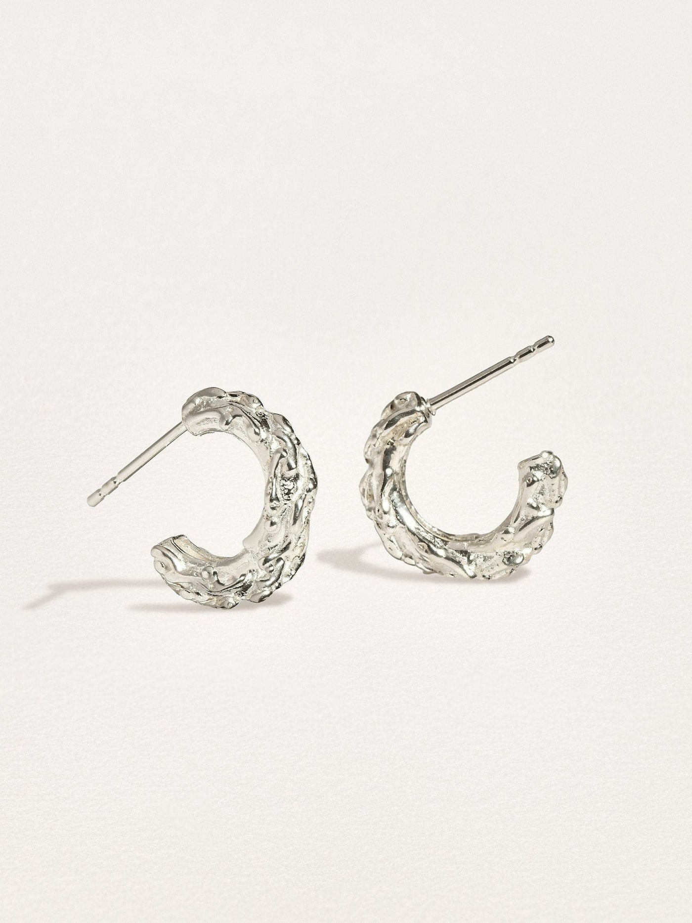 Groessa Half Hoop Earrings - 925 Sterling SilverBridesmaid GiftDainty EarringsLunai Jewelry