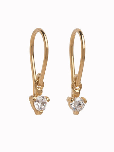 Leigh Dangle Earrings - 24K Gold PlatedBackUpItemsbirthstone jewelryLunai Jewelry