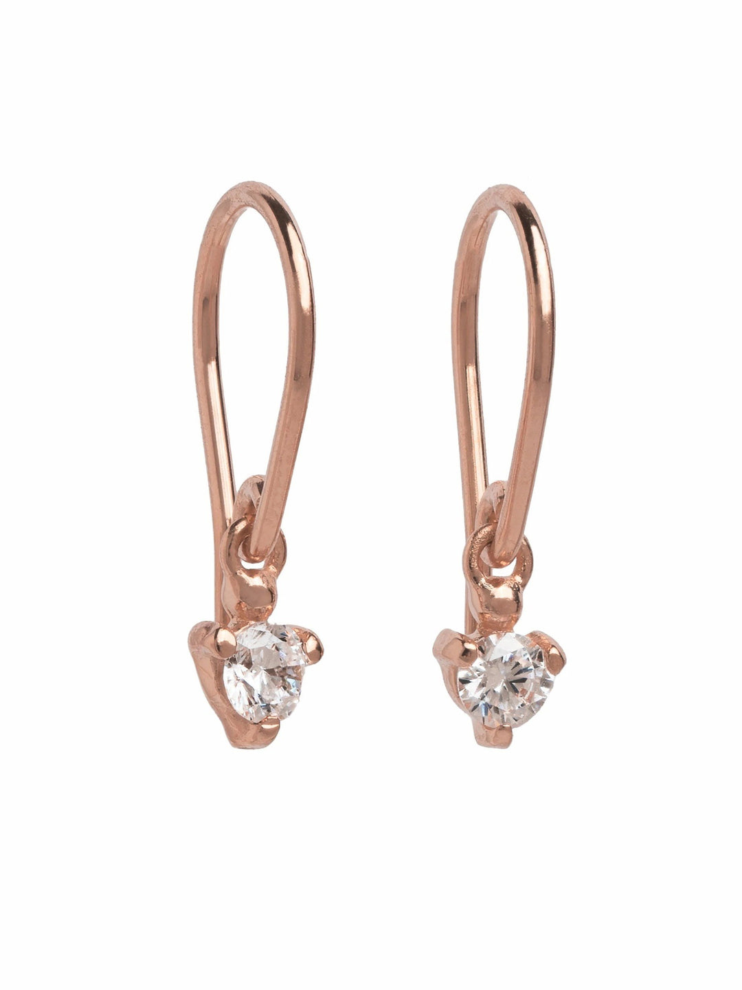 Leigh Dangle Earrings - 18K Rose Gold PlatedBackUpItemsbirthstone jewelryLunai Jewelry
