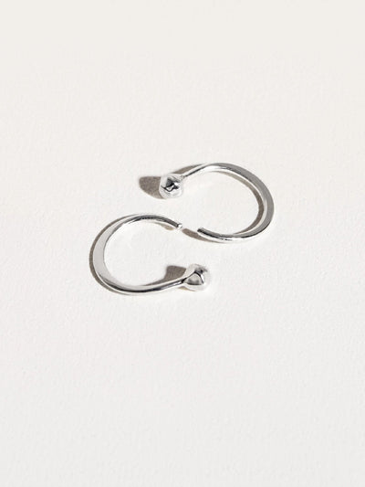 Ileya Huggie Hoop Earrings - 925 Sterling SilverBackUpItemsBlack Friday JewelryLunai Jewelry