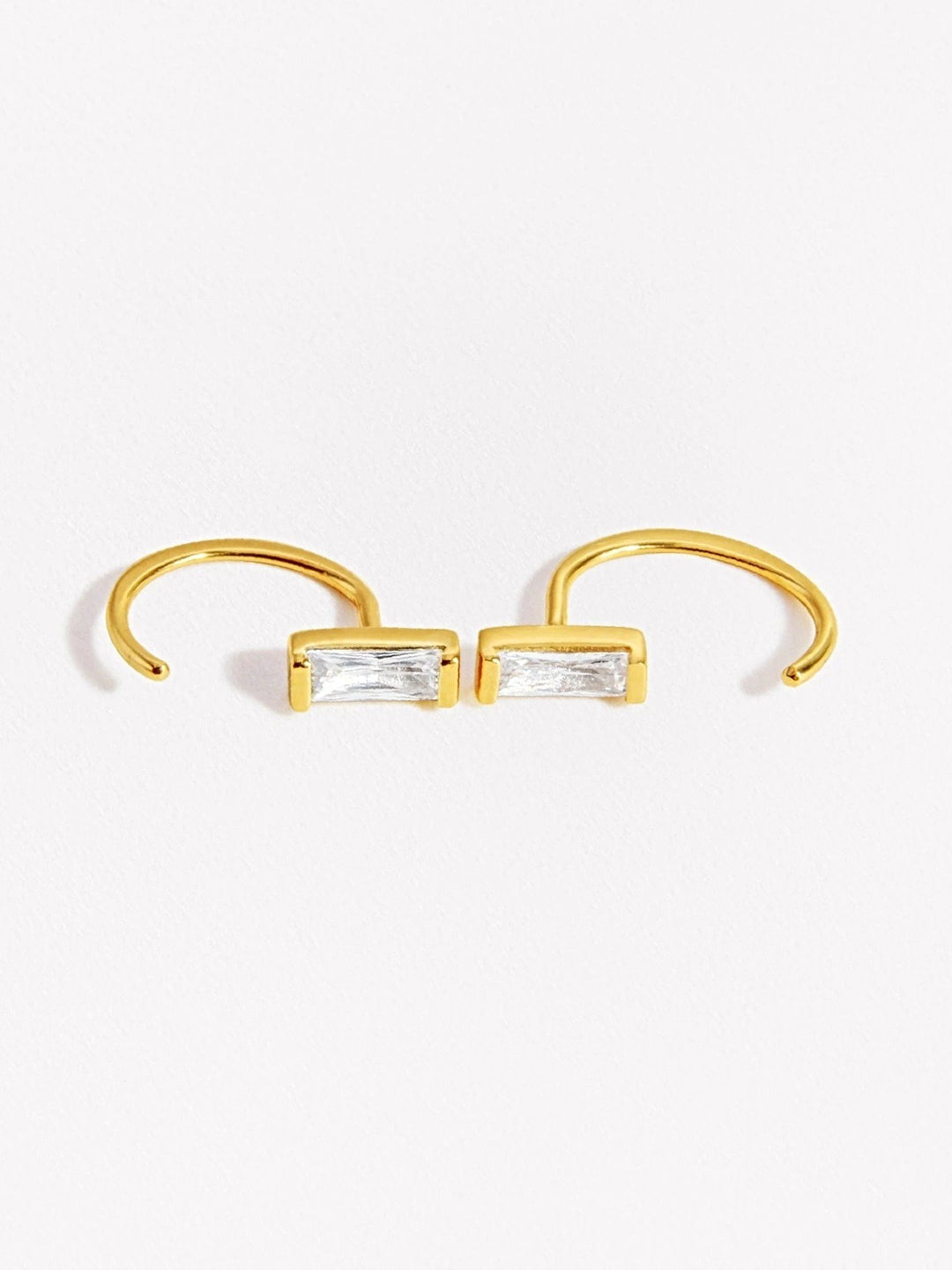 Iva Huggie Hoop Earrings - 24K Gold PlatedBackUpItemsBridesmaid GiftLunai Jewelry