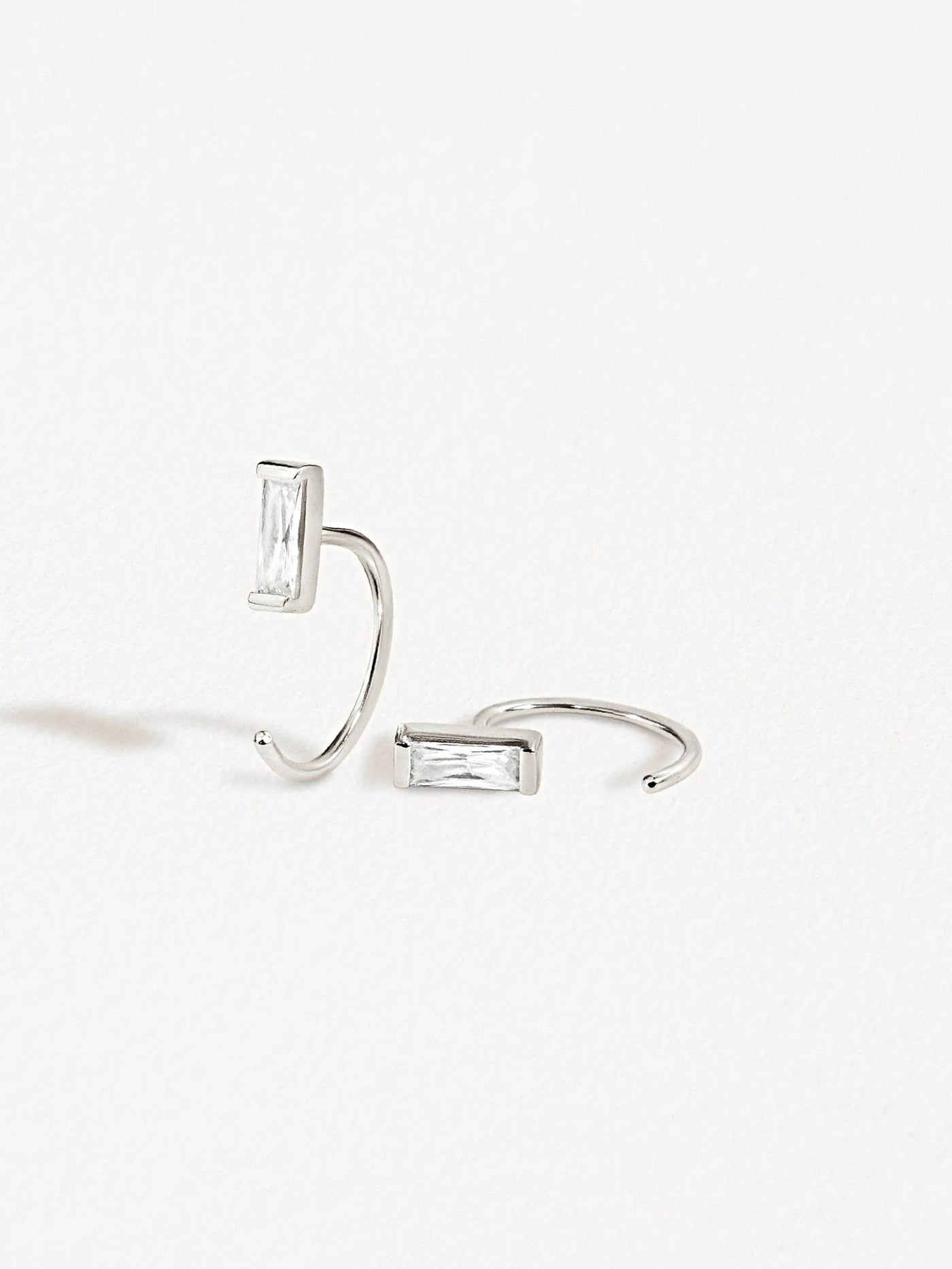 Iva Huggie Hoop Earrings - 925 Sterling SilverBackUpItemsBridesmaid GiftLunai Jewelry