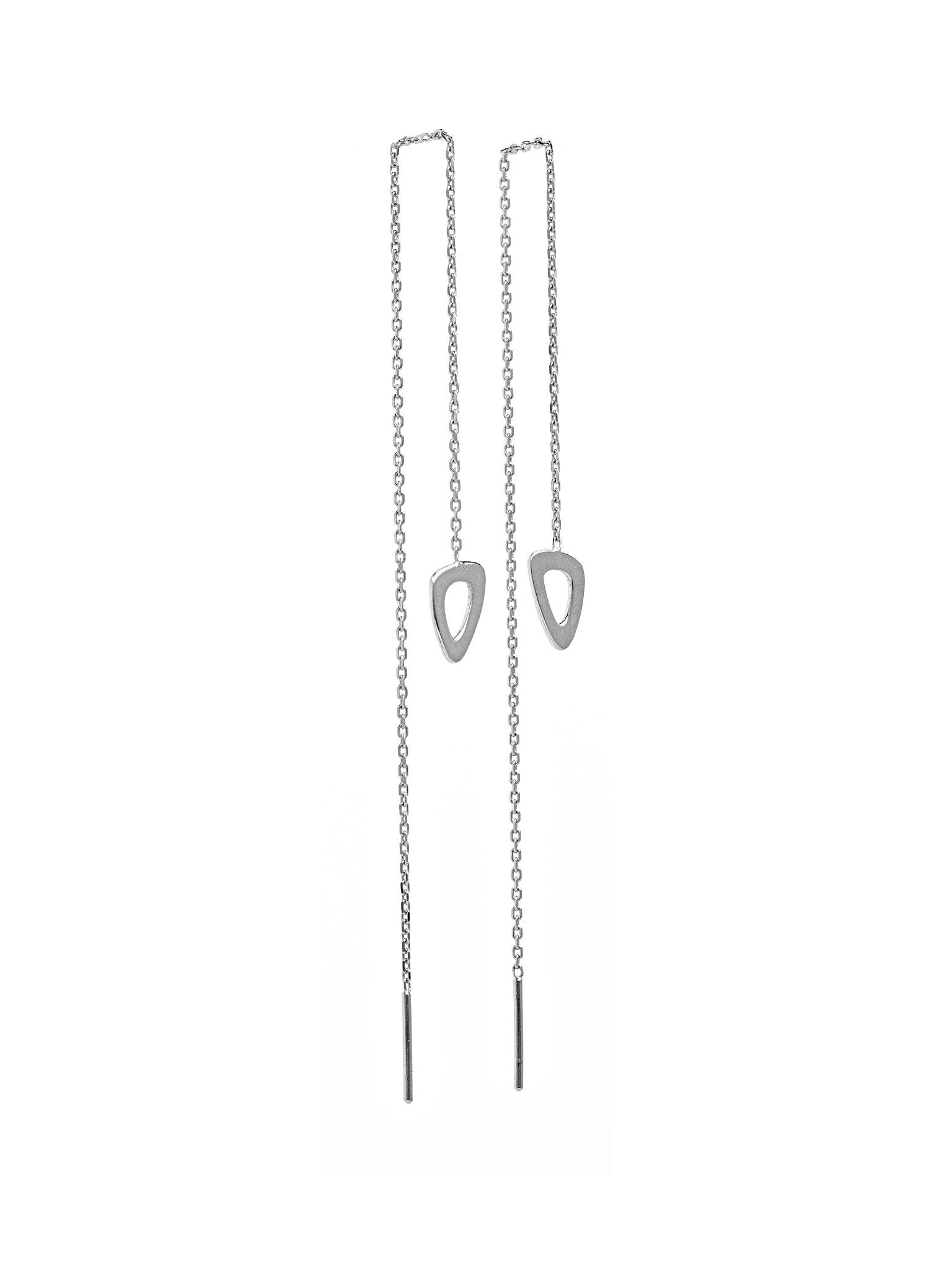 Jayne Threader Earrings - 925 Sterling SilverBackUpItemsChain Drop EarringsLunai Jewelry
