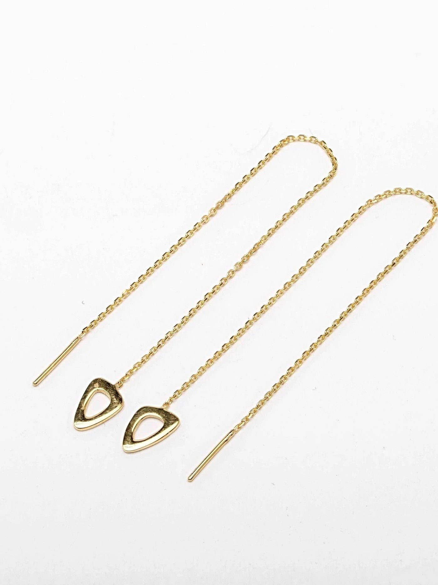 Jayne Threader Earrings - 24K Gold PlatedBackUpItemsChain Drop EarringsLunai Jewelry