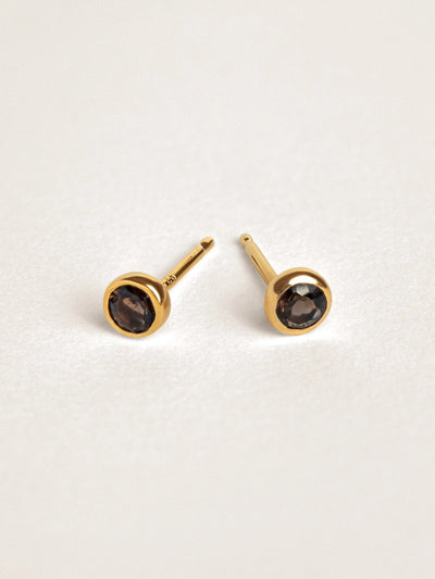 Jolanta Stud Earrings - 24K Gold Plated3mmBackUpItemsBest Stud EarringsLunai Jewelry