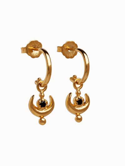 Joyce Dangle Drop Earrings - Yellow Gold ShinyTurquoiseBackUpItemsBirthday GiftLunai Jewelry
