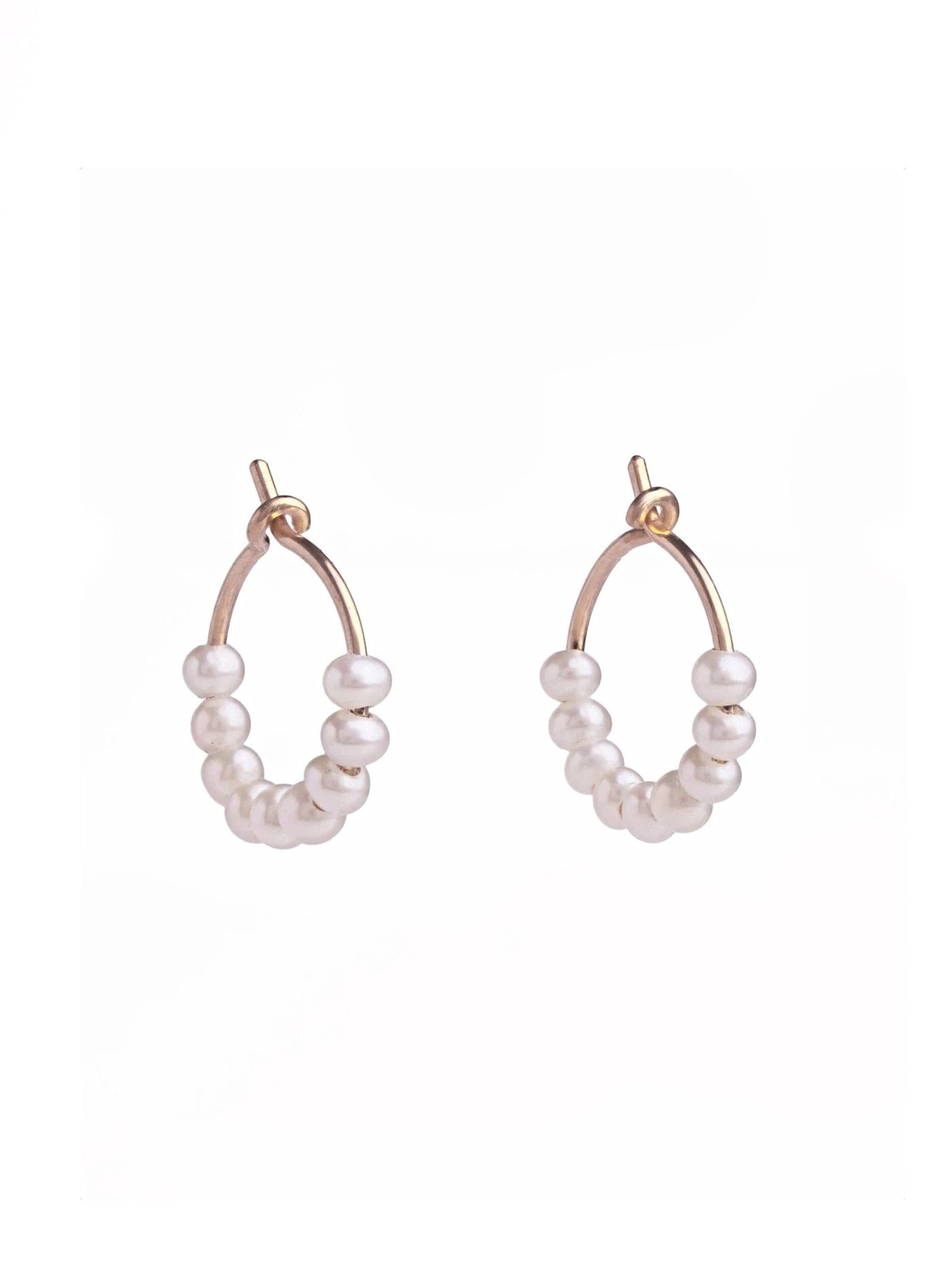 Justine Hoop Earrings - 14K Gold FilledBackUpItemsBirthstone EarringsLunai Jewelry
