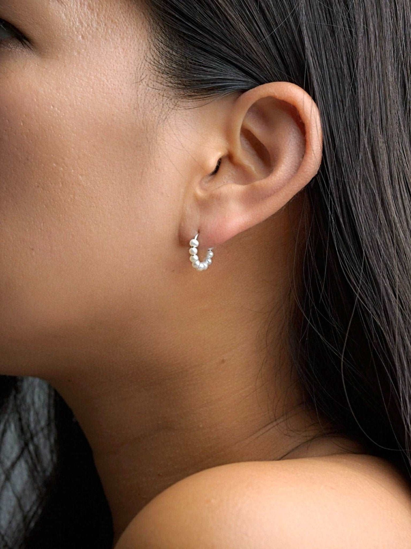 Justine Hoop Earrings - 14K Gold FilledBackUpItemsBirthstone EarringsLunai Jewelry