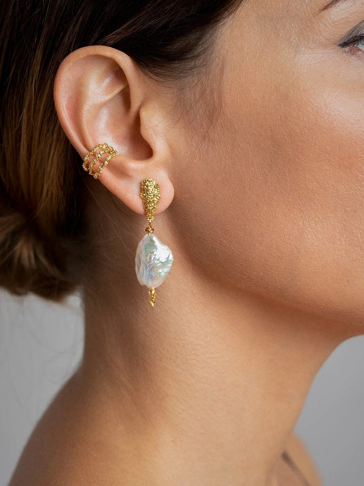Keila Dainty Ear Cuff - 925 Sterling SilverBest Friend GiftCartilage EarringsLunai Jewelry