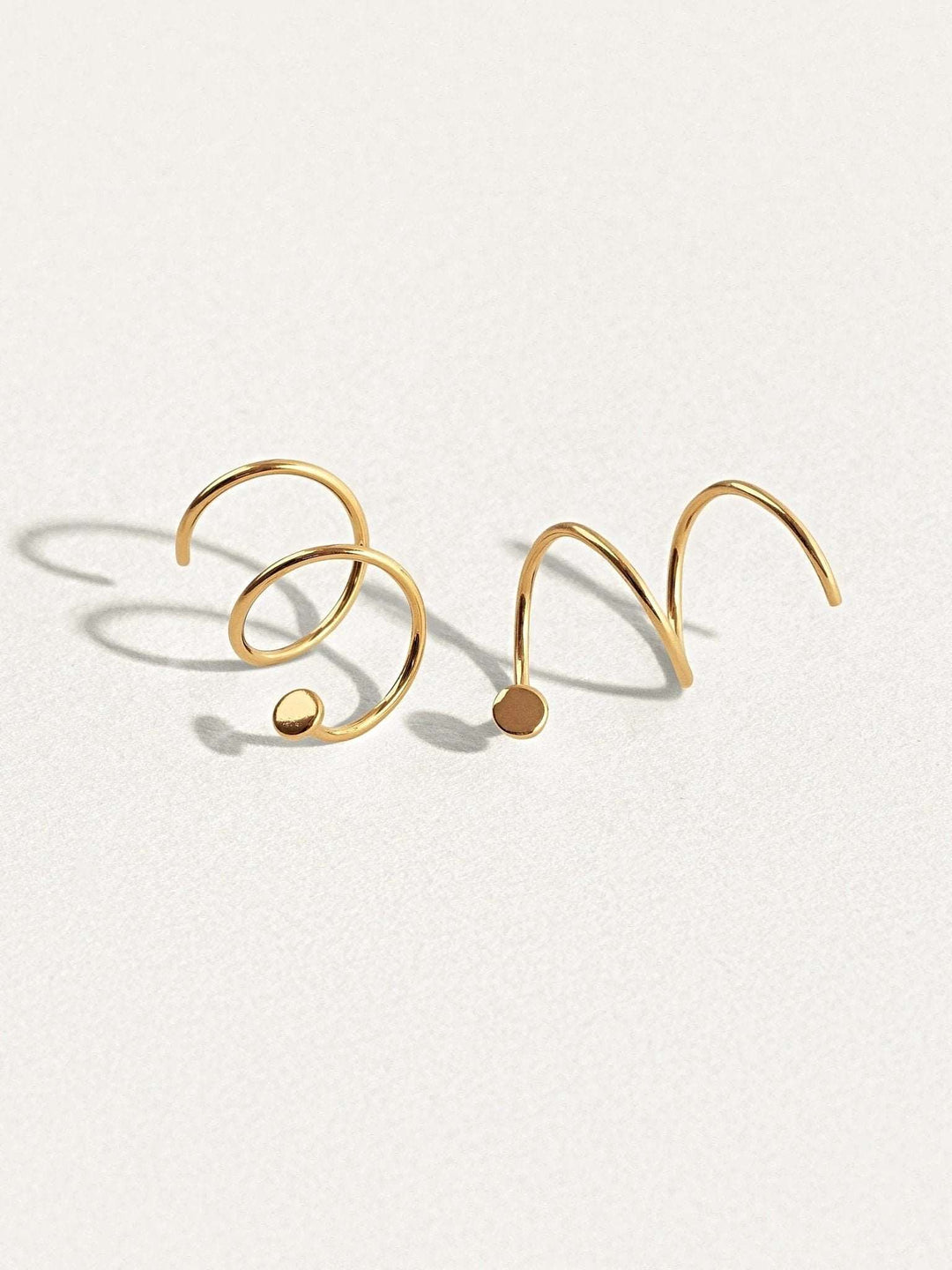Lacey Spiral Earrings - Pair925 Sterling SilverBackUpItemsEarringsLunai Jewelry