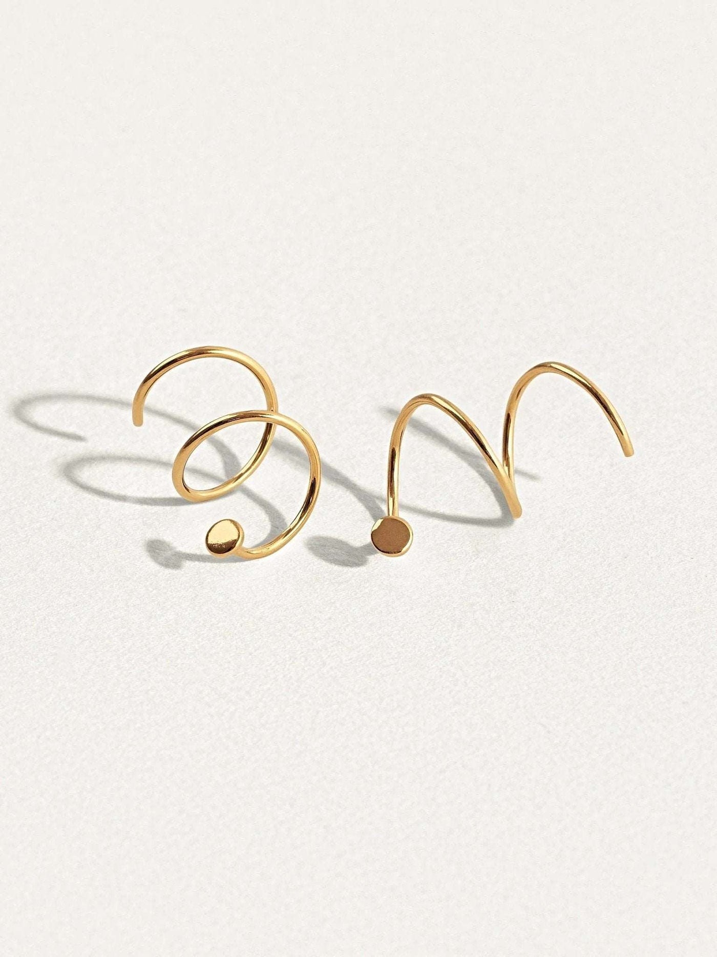 Lacey Spiral Earrings - Pair925 Sterling SilverBackUpItemsEarringsLunai Jewelry