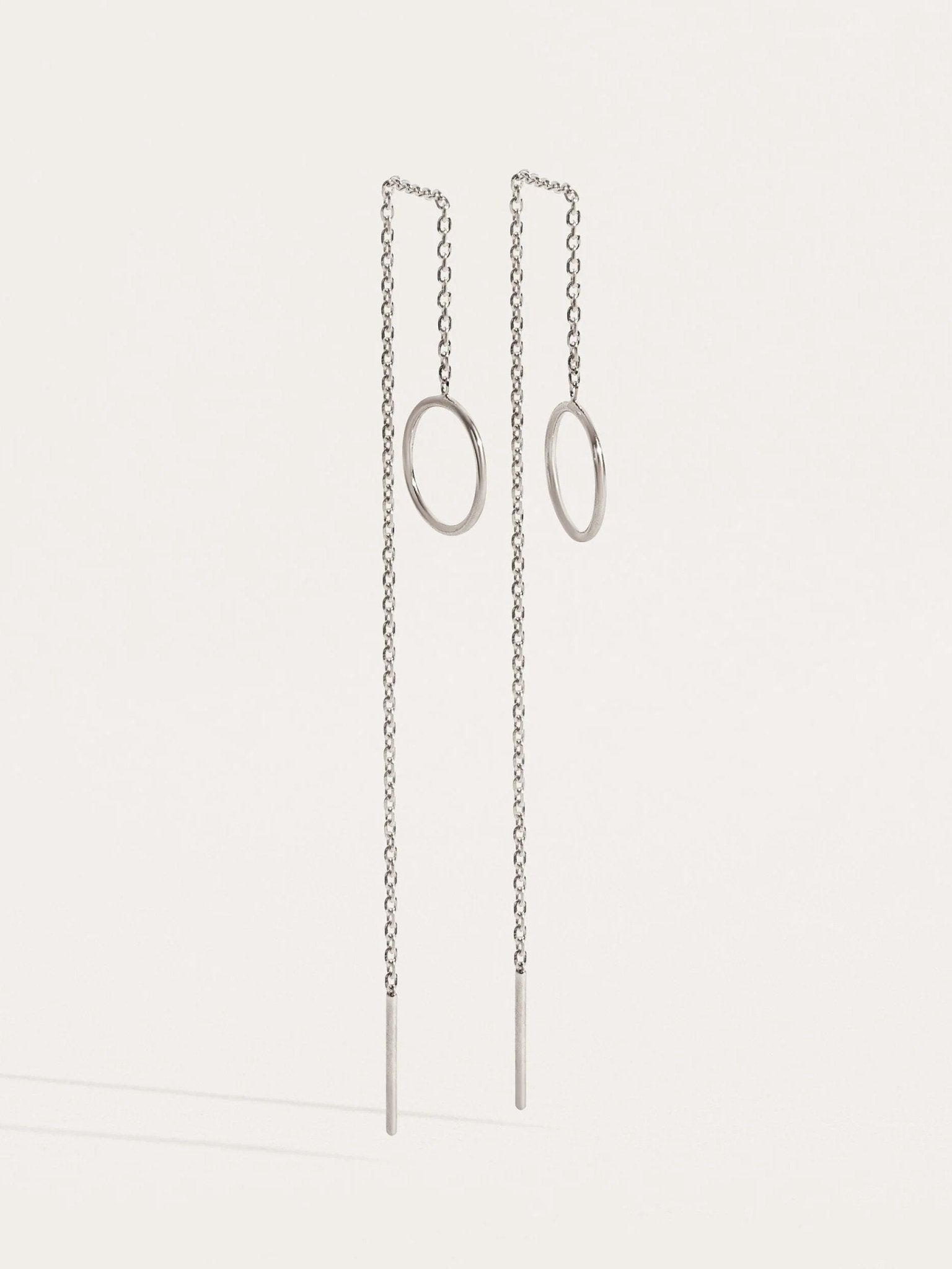 Long Threader Earrings - 925 Sterling SilverankorBackUpItemsLunai Jewelry