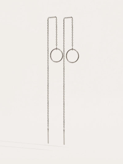 Long Threader Earrings - 925 Sterling SilverankorBackUpItemsLunai Jewelry
