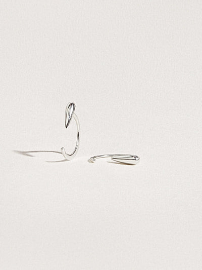Luppa Hugging Hoops - 925 Sterling SilverBackUpItemsDainty Gold HoopsLunai Jewelry
