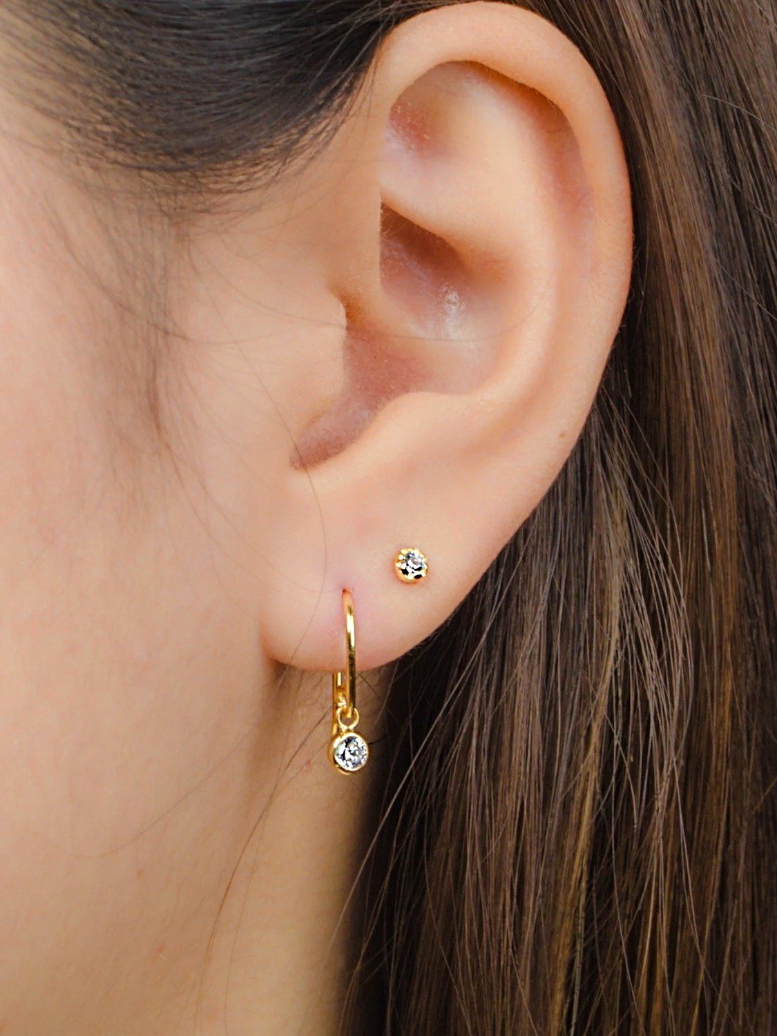 Mariela Drop Earrings - 18K Rose Gold PlatedBackUpItemsBirthday GiftLunai Jewelry
