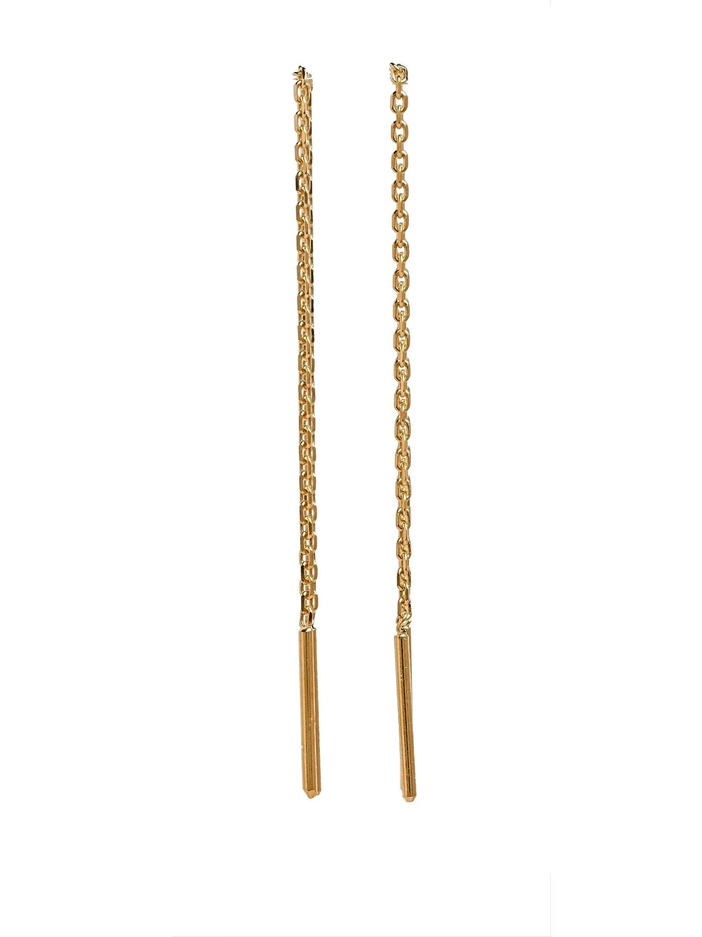 Marjin Threader Earrings - 24K Gold PlatedAesthetic JewelryBackUpItemsLunai Jewelry