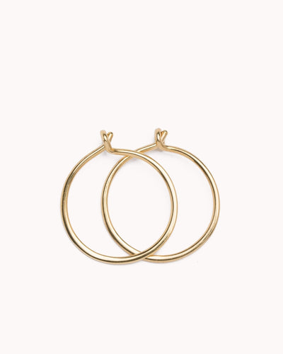Mau Hoops Earrings - 24K Gold Plated14K Gold FilledBackUpItemsLunai Jewelry