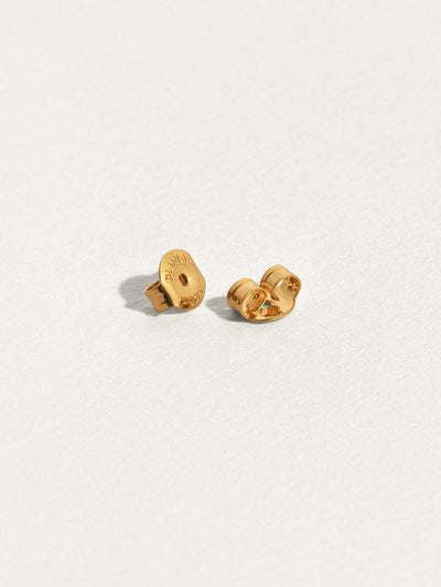 Maura Stud Earrings - 24K Gold Plated3mmBackUpItemsBest Friend GiftLunai Jewelry