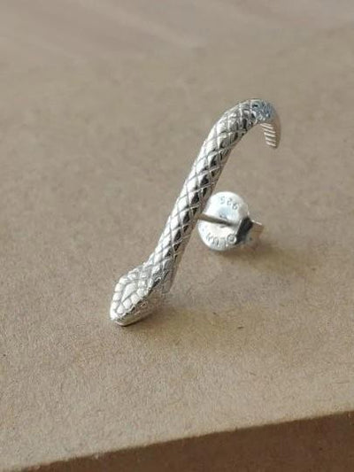 Medusa Snake Suspender Earrings - 24K Gold PlatedPairAnimal earringsEar ClimberLunai Jewelry