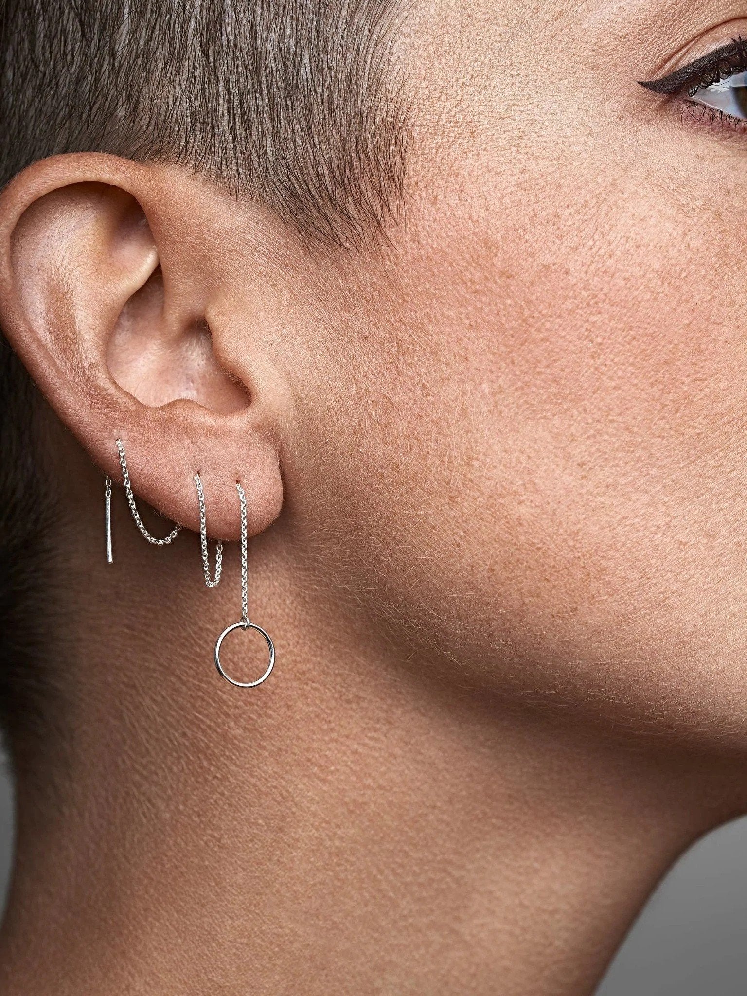 Melania Chain Earrings - 24K Gold PlatedBackUpItemsBest Friend GiftLunai Jewelry