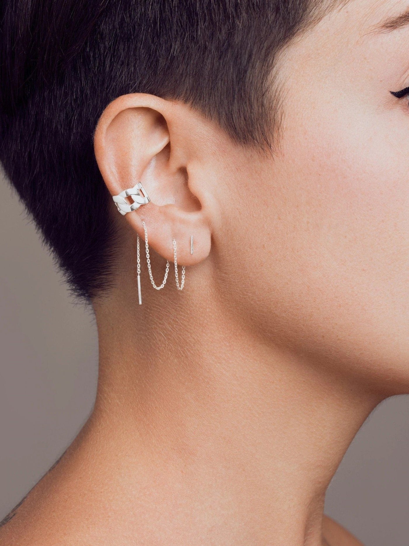 Mila Threader Earrings - 925 Sterling SilverankorBackUpItemsLunai Jewelry
