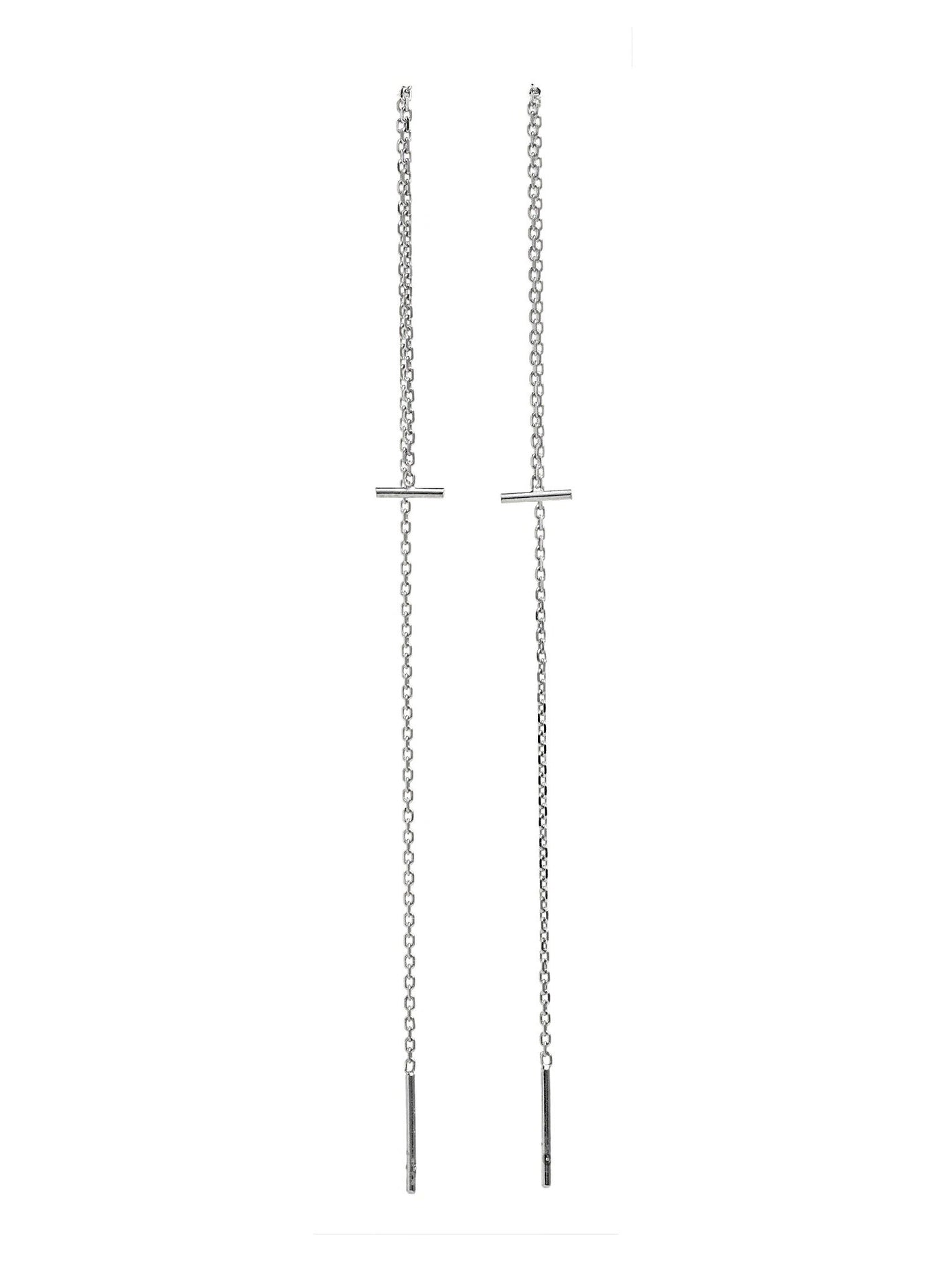 Mila Threader Earrings - 925 Sterling SilverankorBackUpItemsLunai Jewelry
