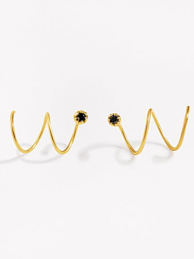 Moira Wrap Earrings - Pair24K Gold PlatedBackUpItemsBirthstone EarringsLunai Jewelry