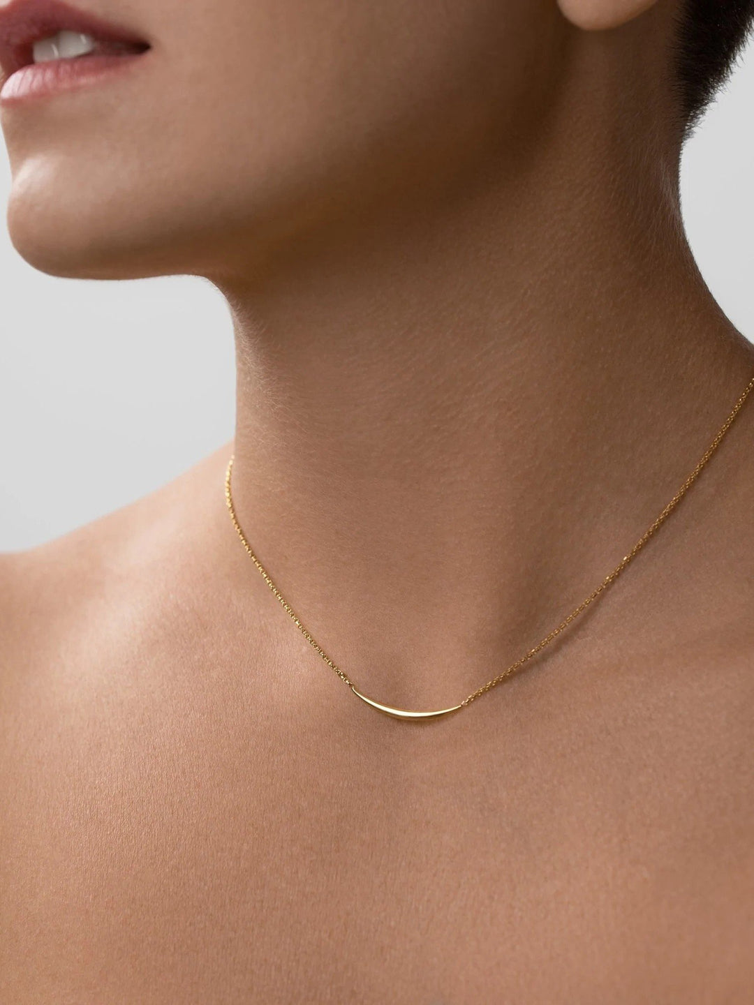 Mona Moon Necklace - 24K Gold PlatedBackUpItemsBridesmaid GiftLunai Jewelry