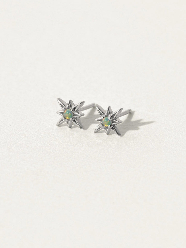 Olympia Sterling Silver Starburst Stud Earrings Set - 925 Sterling SilverAnniversary GiftBackUpItemsLunai Jewelry