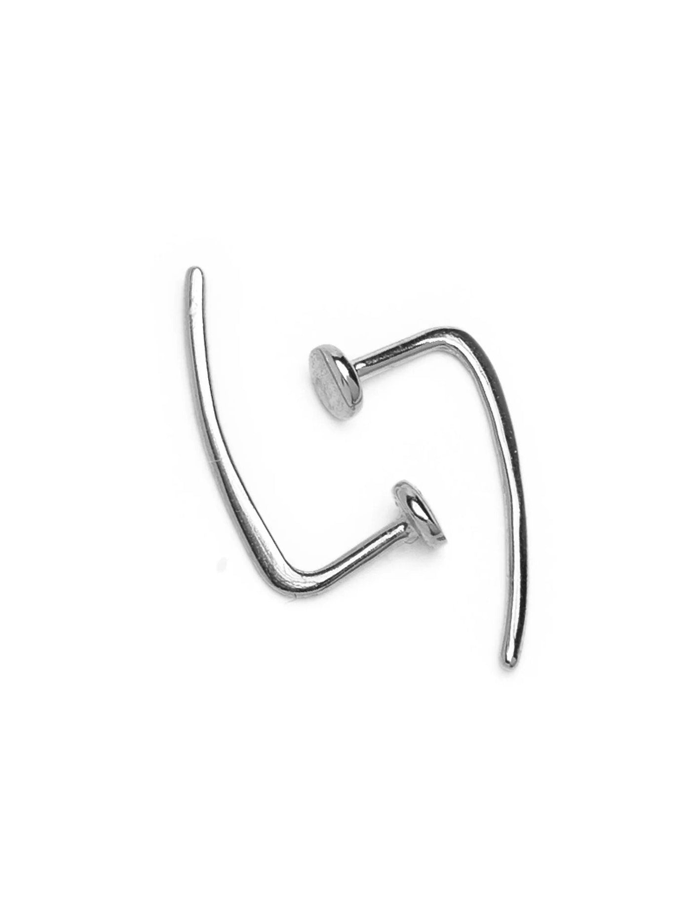 Open Hoop Earrings - 925 Sterling SilverBackUpItemsBlack Friday JewelryLunai Jewelry