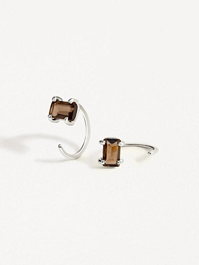 Perina Hoop Earrings - 925 Sterling SilverBackUpItemsBest Friend GiftLunai Jewelry