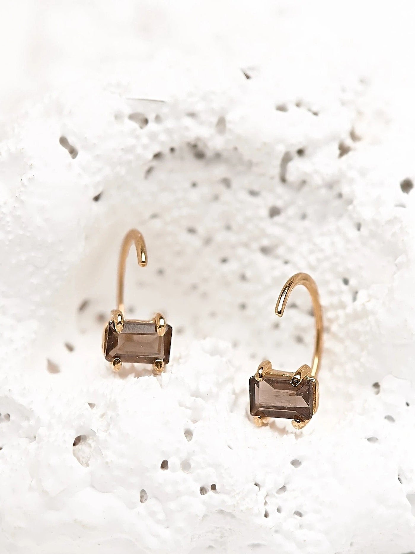 Perina Hoop Earrings - 24K Gold PlatedBackUpItemsBest Friend GiftLunai Jewelry