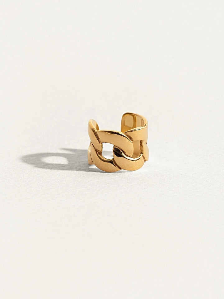 Renatte Ear Cuff - 24K Gold PlatedBackUpItemsBest Friend GiftLunai Jewelry
