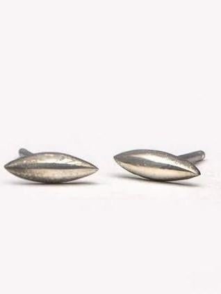 Rise Stud Earrings - 925 Silver OxideBridesmaid EarringDainty EarringsLunai Jewelry