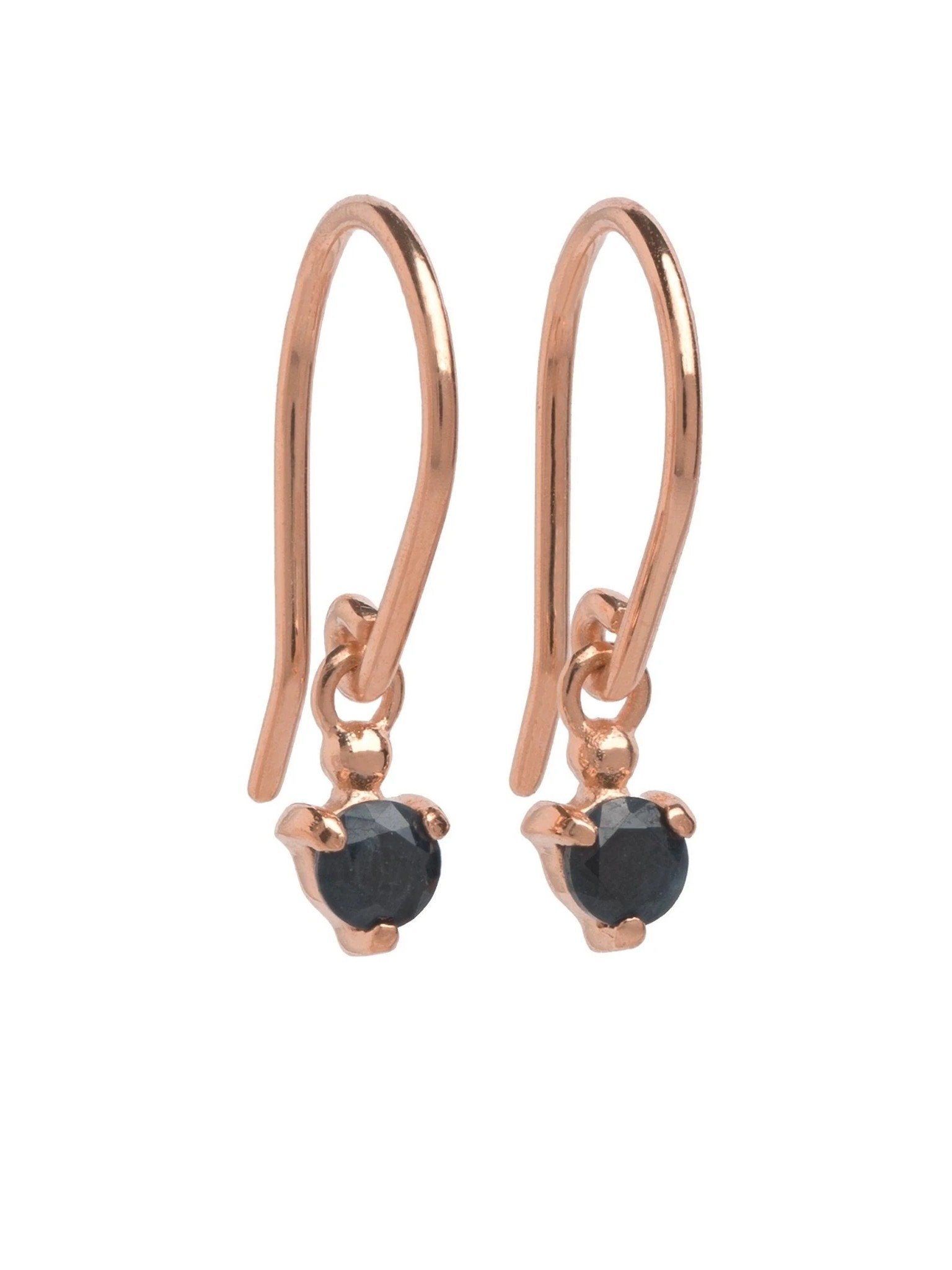 Sasha Drop Earrings - 18K Rose Gold PlatedBackUpItemsBirthstone EarringsLunai Jewelry